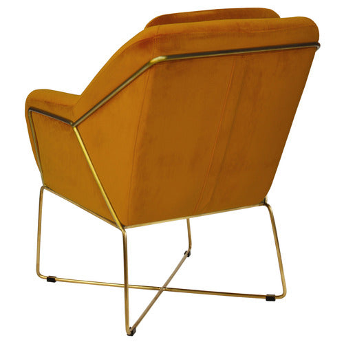 BROOKLYN AND BELLA DOVER VELVET ARMCHAIR