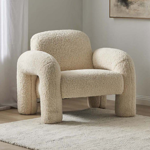 THE HOME COLLECTIVE DRAKAR TEDDY ARMCHAIR