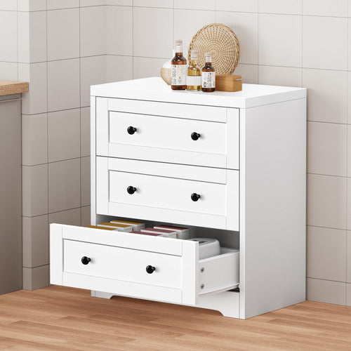 HOXTON ROOM DREWLEAF 3 DRAWER CHEST