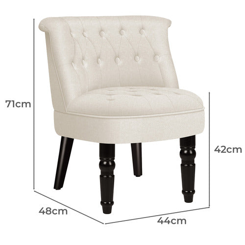 HOXTON ROOM DUNE UPHOLSTERED ACCENT CHAIR