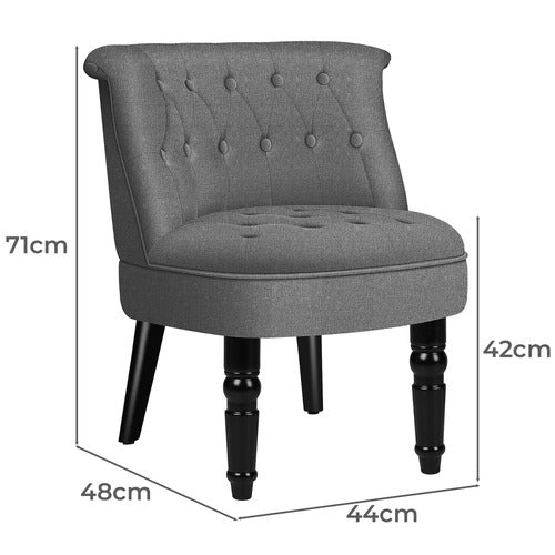HOXTON ROOM DUNE UPHOLSTERED ACCENT CHAIR
