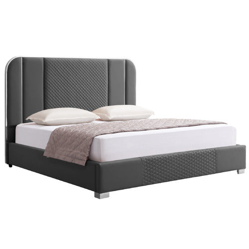 SOUTHERN STYLERS DYLAN FAUX LEATHER BED