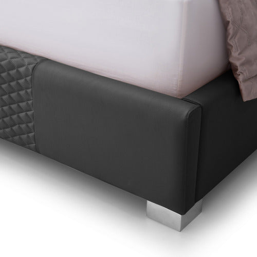 SOUTHERN STYLERS DYLAN FAUX LEATHER BED