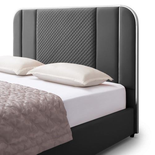 SOUTHERN STYLERS DYLAN FAUX LEATHER BED