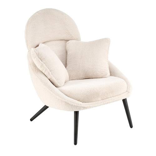 EXQUISITE LIVING DYLAN BOUCLE ACCENT CHAIR