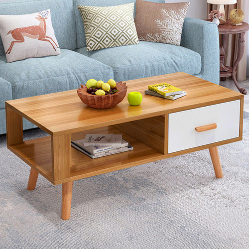 EVER DREAMING LIVING NATURAL HOPPERTON COFFEE TABLE