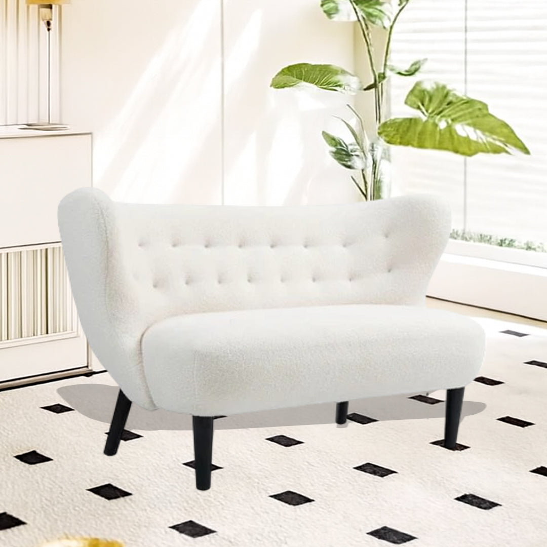 EVIE HOME JAYCE 2 SEATER UPHOLSTERED SOFA
