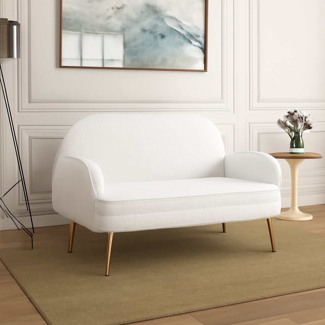 EVIE HOME JULIKA 2 SEATER BOUCLE SOFA