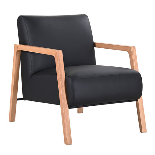 LEGACY FURNITURE EARL BUFFALO LEATHER ARMCHAIR