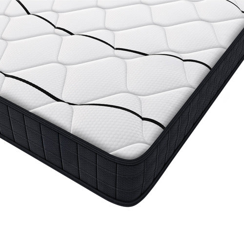 HOXTON ROOM LYNA PINE WOOD BED & TIGHT TOP MATTRESS