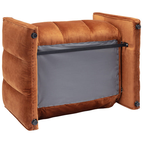 ECHO VELVET SINGLE SOFA BED