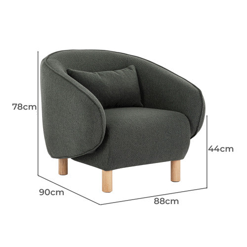 EDIE BOUCLE ARMCHAIR