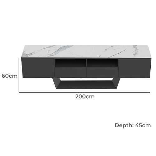KEYS ROAD DESIGNS EDMUND CERAMIC TV UNIT