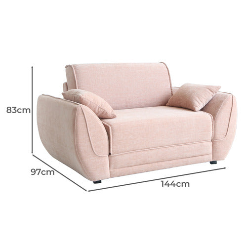 PALMGROVE LANE EGBY SINGLE FOLD OUT SOFA BED