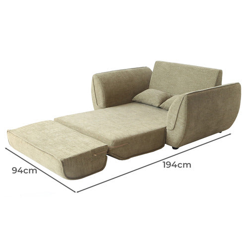 PALMGROVE LANE EGBY SINGLE FOLD OUT SOFA BED