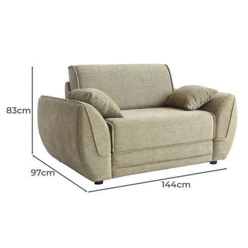 PALMGROVE LANE EGBY SINGLE FOLD OUT SOFA BED