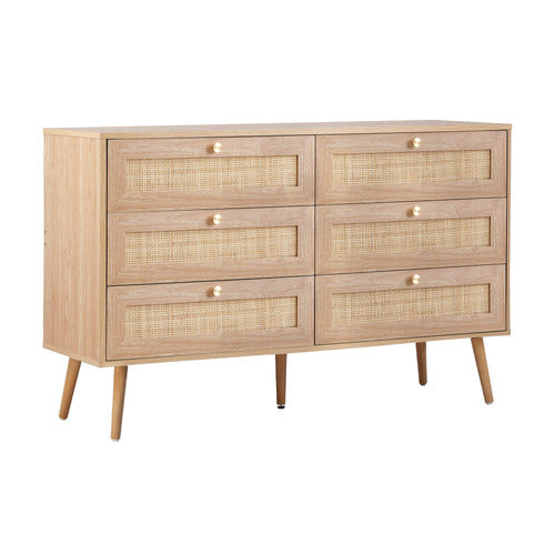 LIVING FUSION VESTA 6 DRAWER CHEST