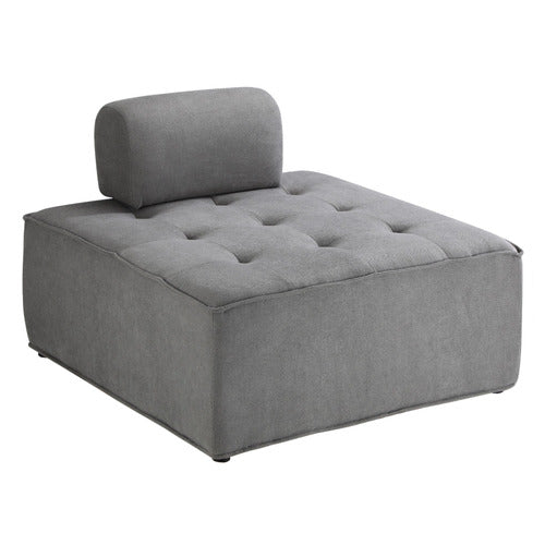 LIVING FUSION ELGA UPHOLSTERED ARMLESS LOUNGE CHAIR