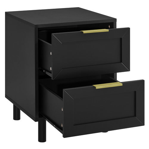 CORE LIVING ELIJAH 2 DRAWER BEDSIDE TABLE