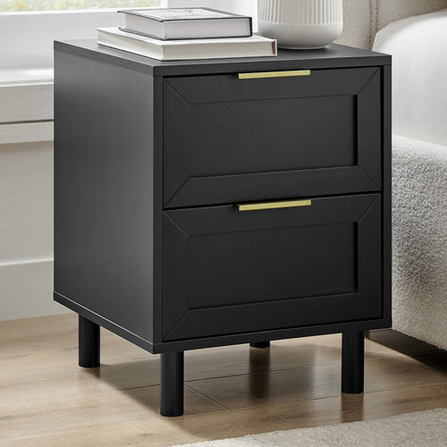 CORE LIVING ELIJAH 2 DRAWER BEDSIDE TABLE