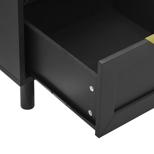 CORE LIVING ELIJAH 2 DRAWER BEDSIDE TABLE
