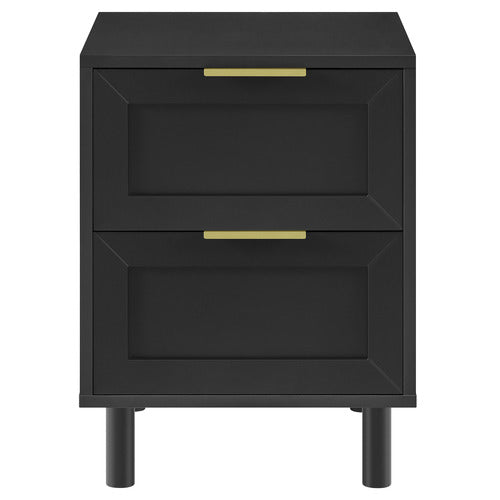 CORE LIVING ELIJAH 2 DRAWER BEDSIDE TABLE