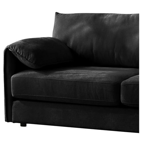 SOUTHERN STYLERS ELKEN 3 SEATER DOUBLE VELVET SOFA BED