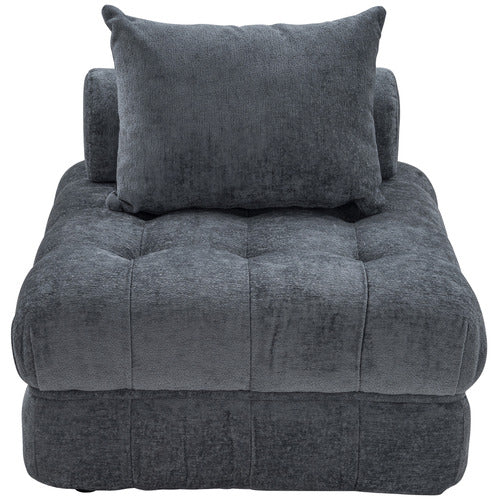 EVER DREAMING LIVING ELLA 76CM BOUCLE LOUNGE CHAIR
