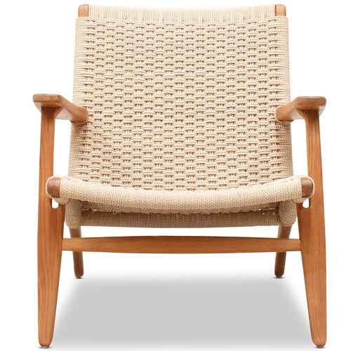 CARRINGTON FURNITURE ELLESHA TIMBER & NYLON ARMCHAIR