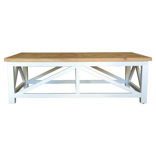 HAMILTON FURNITURE ELLIOT RECYCLED WOOD COFFEE TABLE