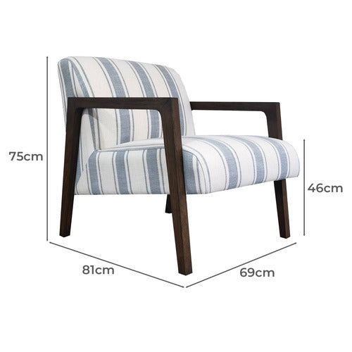 ELMBANK FURNITURE EMBER UPHOLSTERED ARMCHAIR