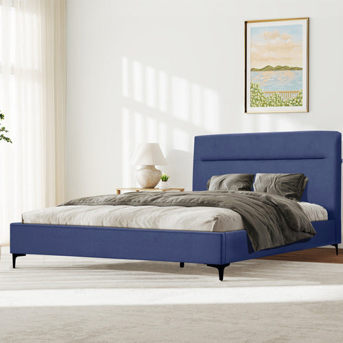 HAVEN COVE FURNITURE EMELIA UPHOLSTERED QUEEN PLATFORM BED