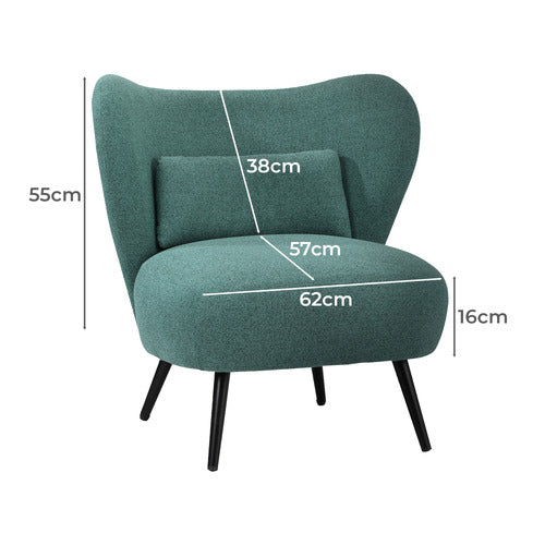 LIVING FUSION EMELY ACCENT CHAIR