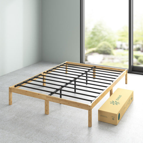 STUDIO HOME NATURAL EMORY BED BASE