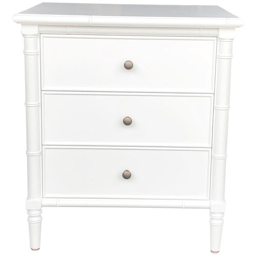 HAMILTON FURNITURE ERICKSON 3 DRAWER BEDSIDE TABLE