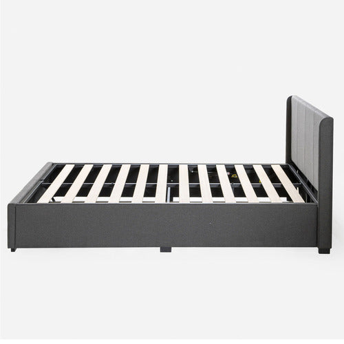 STUDIO HOME ETHAN GAS LIFT STORAGE BED
