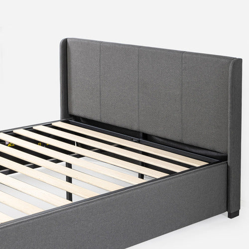 STUDIO HOME ETHAN GAS LIFT STORAGE BED