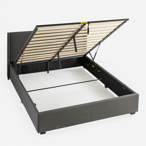 STUDIO HOME ETHAN GAS LIFT STORAGE BED