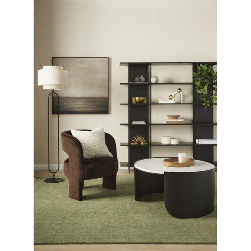 THE HOME COLLECTIVE EUGENIE VELVET ARMCHAIR