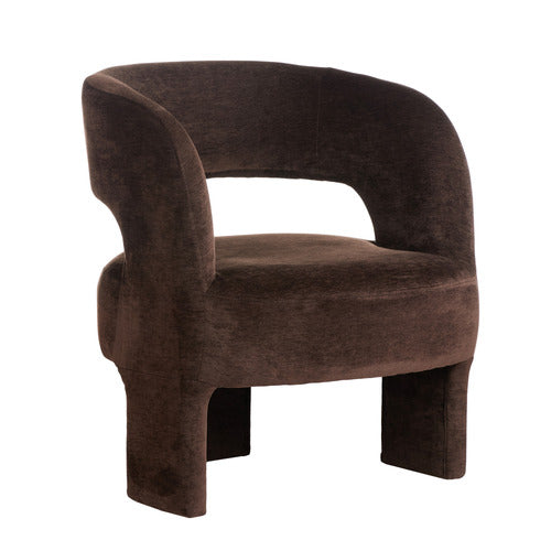 THE HOME COLLECTIVE EUGENIE VELVET ARMCHAIR