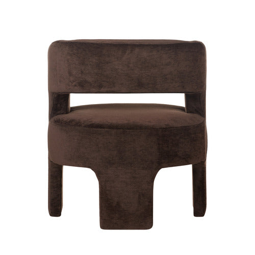 THE HOME COLLECTIVE EUGENIE VELVET ARMCHAIR