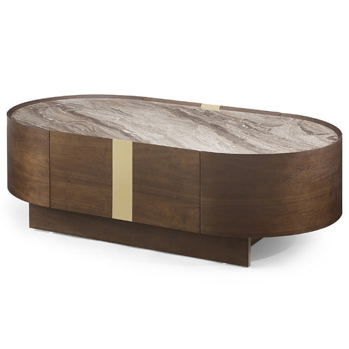SOUTHERN STYLERS EVEREST CERAMIC COFFEE TABLE