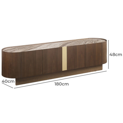 SOUTHERN STYLERS EVEREST CERAMIC ENTERTAINMENT UNIT