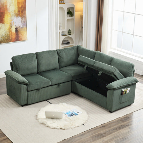 CASSINGTON HOME EVIANA 5 SEATER SINGLE MODULAR SOFA BED