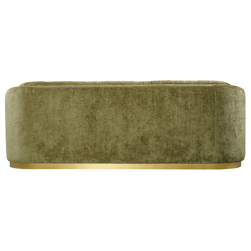 BY DESIGNS FARID 3 SEATER CHENILLE SOFA