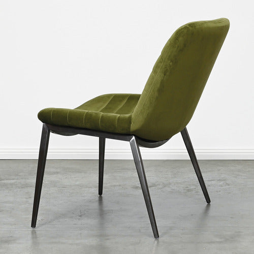 BROOKLYN AND BELLA FELIX VELVET ACCENT CHAIR