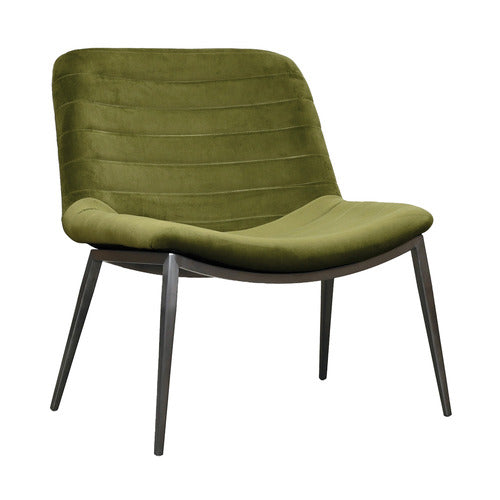 BROOKLYN AND BELLA FELIX VELVET ACCENT CHAIR