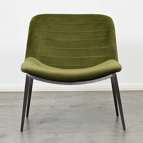 BROOKLYN AND BELLA FELIX VELVET ACCENT CHAIR