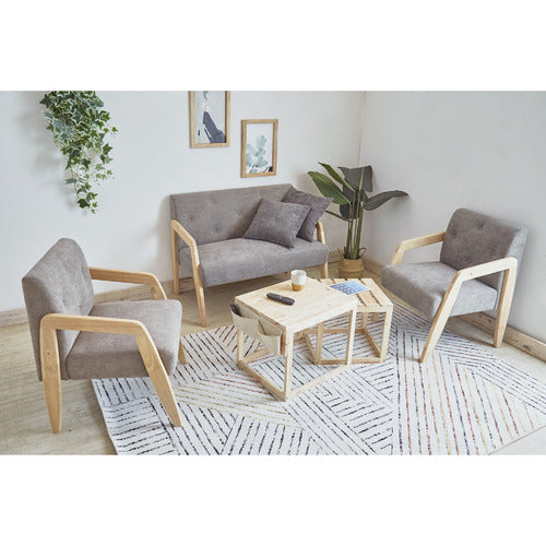 MAJA ANSEL DESIGN FERREIRA 2 SEATER UPHOLSTERED SOFA