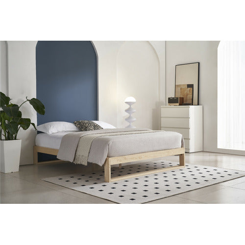 FINLAY WOODEN BED BASE